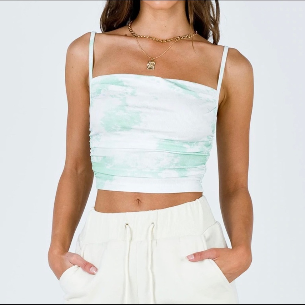 PINK PRINCESS POLLY SHAED TOP